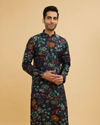 Dark Blue Elegance Kurta Pajama